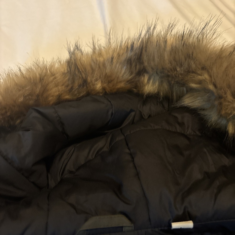 Levis‎ Jacket Mens XLarge green  Faux Fur Hood Parka Coat Winter - Picture 16 of 16